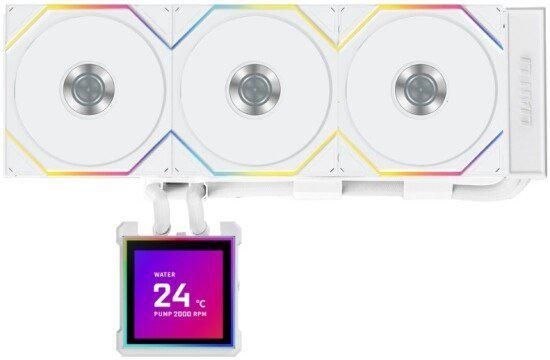 Система жидкостного охлаждения для процессора Lian Li HydroShift II LCD-S 360TL G89.GHS2LCDS36TW.R0