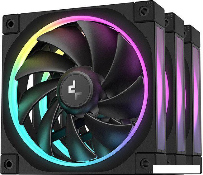 Комплект вентиляторов для корпуса DeepCool FL12-3 IN 1 R-FL12-BKAPN3-G