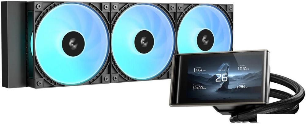 Система жидкостного охлаждения для процессора DeepCool LT360 Vision ARGB R-LT360VISION-BKAMMC-G-1