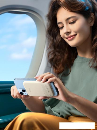 Внешний аккумулятор Ugreen PB560 5000mAh (бежевый)