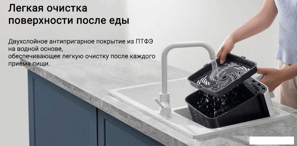 Аэрофритюрница Xiaomi Smart Air Fryer 6.5L MAF10 (международная версия, белый)