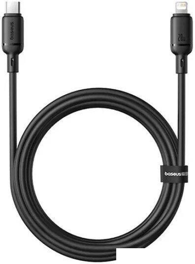 Кабель Baseus Silky Series Fast Charging Cable USB Type-C - Lightning (2 м, черный)