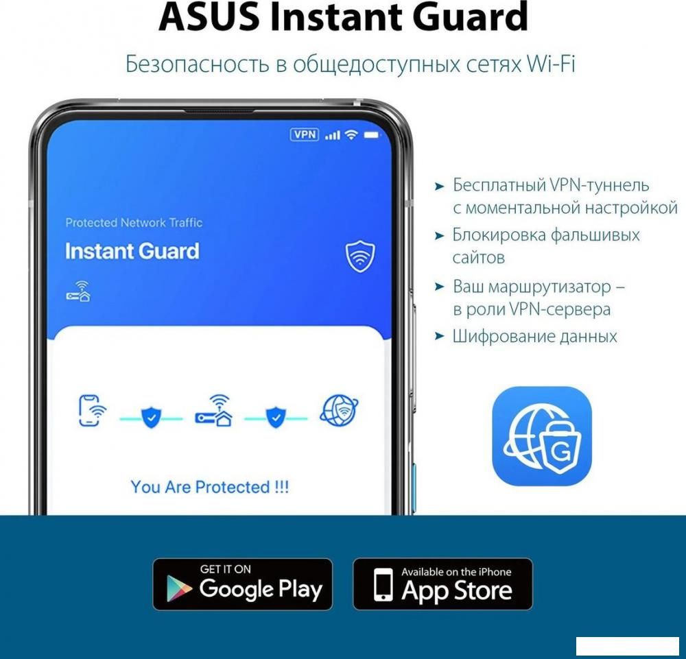 Wi-Fi роутер ASUS RT-AX57