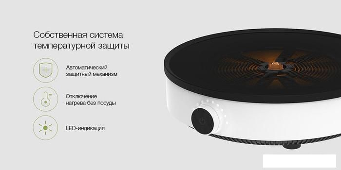 Настольная плита Xiaomi Induction Cooker Lite DCL002CM-1 (евровилка)