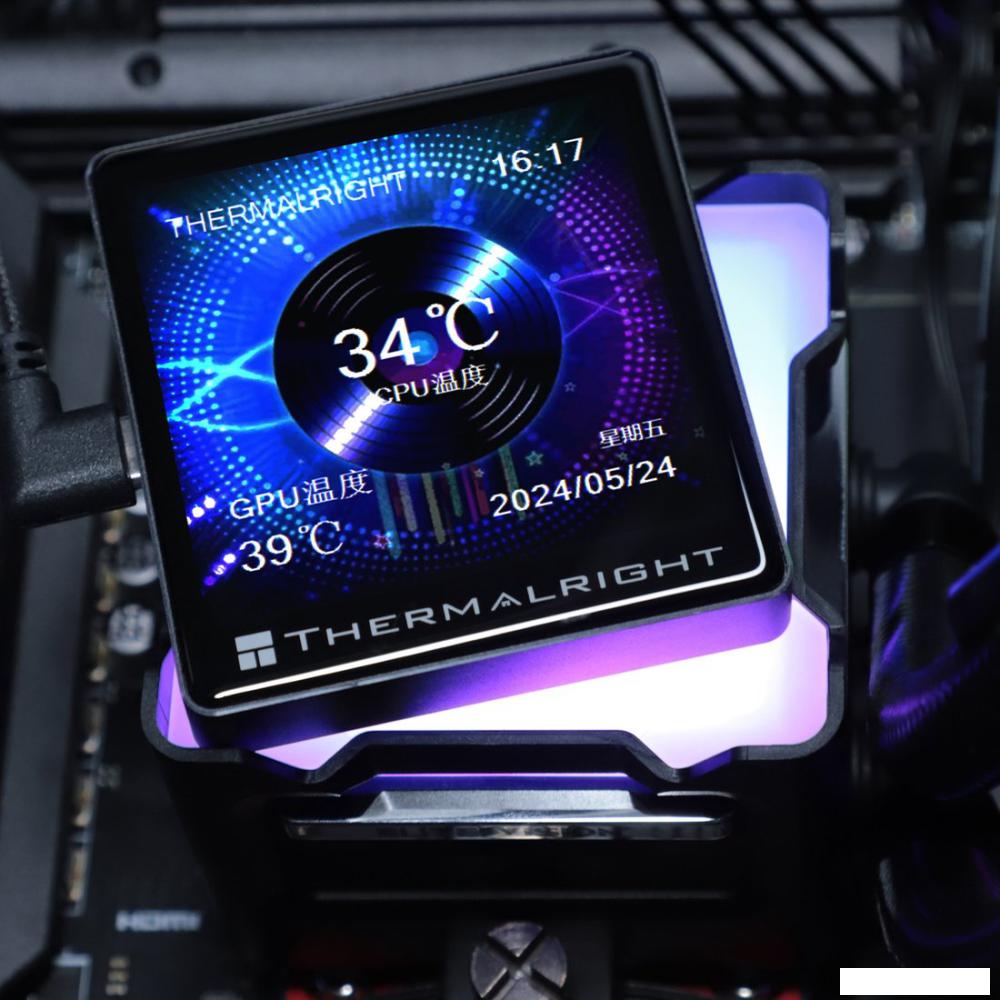 Система жидкостного охлаждения для процессора Thermalright Elite Vision 360 ARGB (черный)