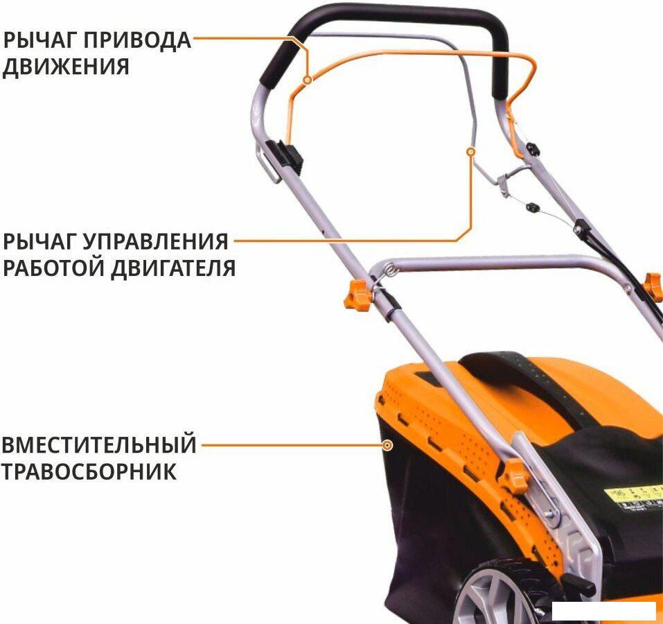 Газонокосилка MaxPiler MLM-46S