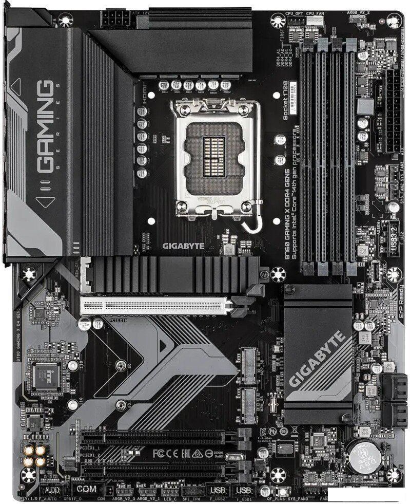 Материнская плата Gigabyte B760 Gaming X DDR4 Gen5