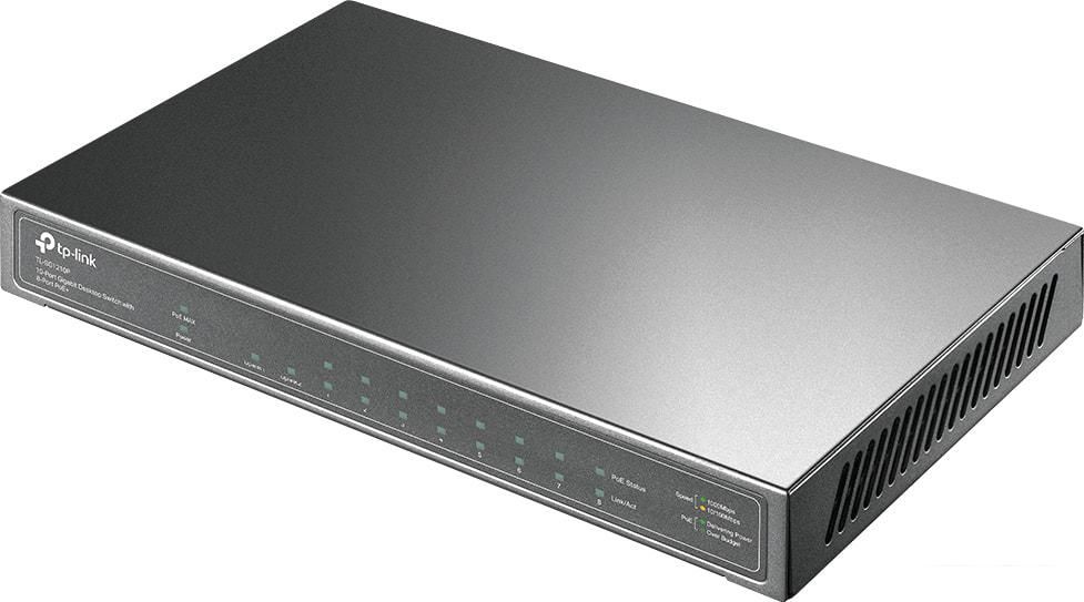 Неуправляемый коммутатор TP-Link TL-SG1210P