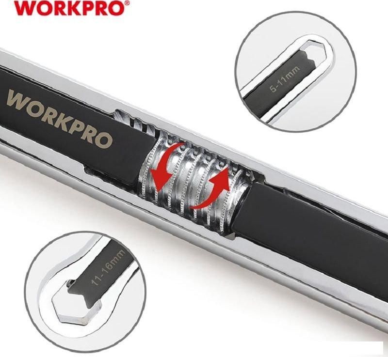 Ключ разводной Workpro WP272017