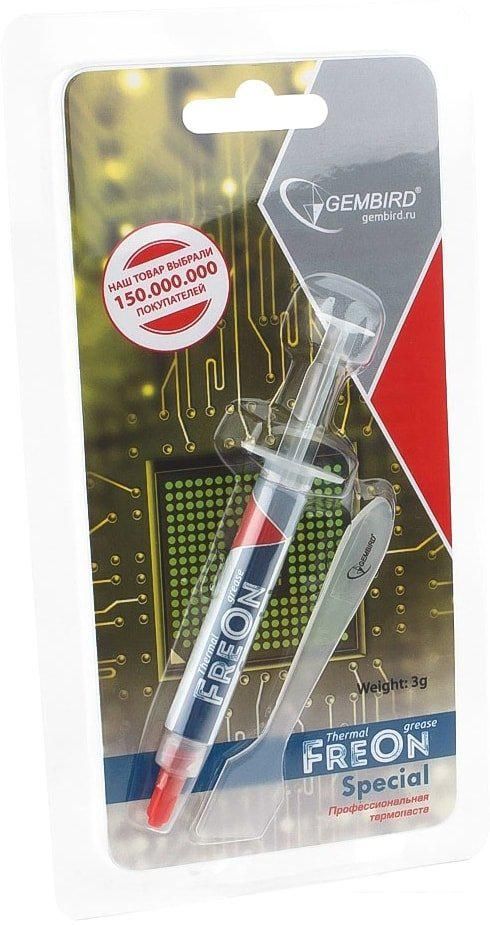 Термопаста Gembird GF-11-3 (3 г)