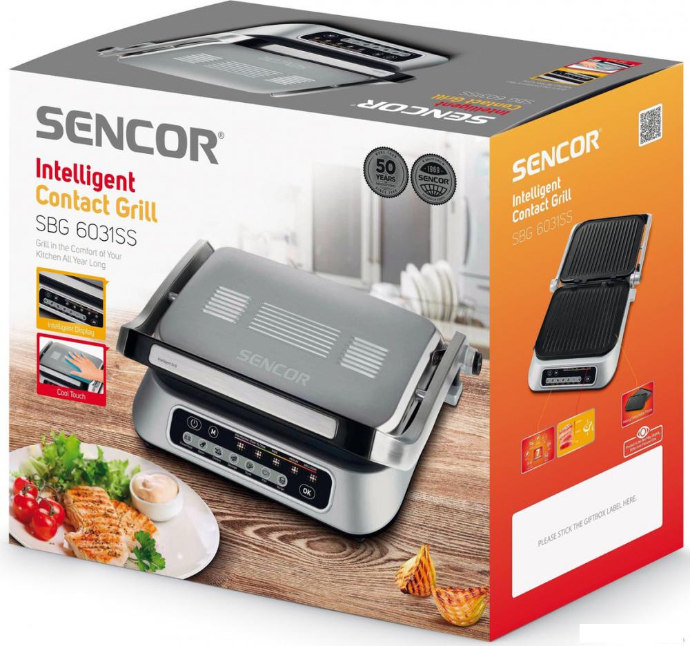 Электрогриль Sencor SBG 6031SS
