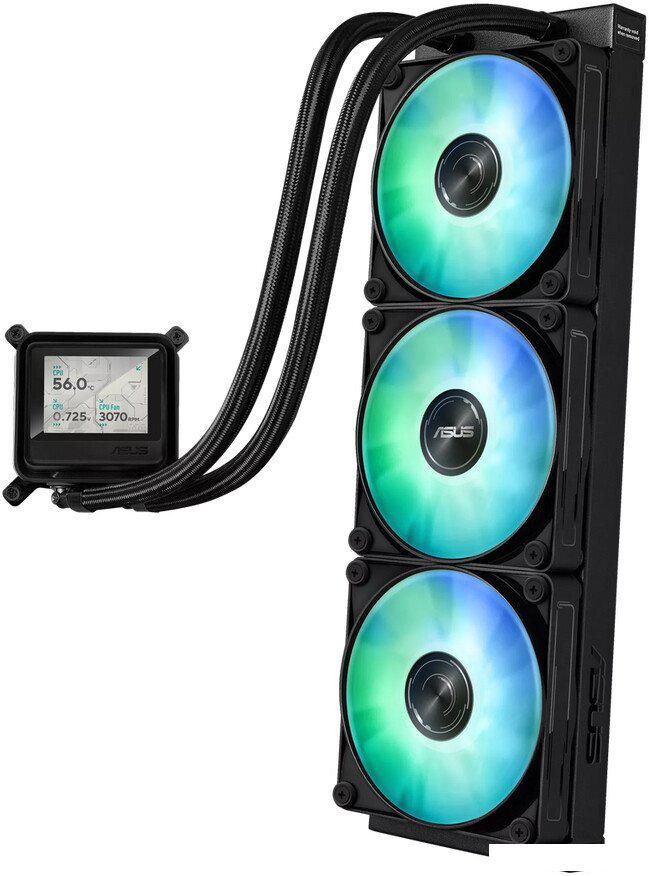 Система жидкостного охлаждения для процессора ASUS Max Gaming LC 360 ARGB LCD