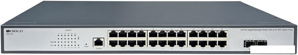 Управляемый коммутатор 2-го уровня Origo OS3126/A1A