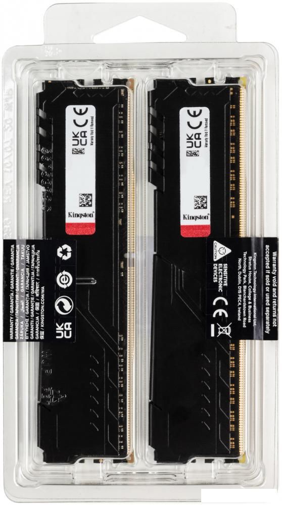 Оперативная память Kingston FURY Beast 2x16GB DDR4 PC4-25600 KF432C16BB1K2/32
