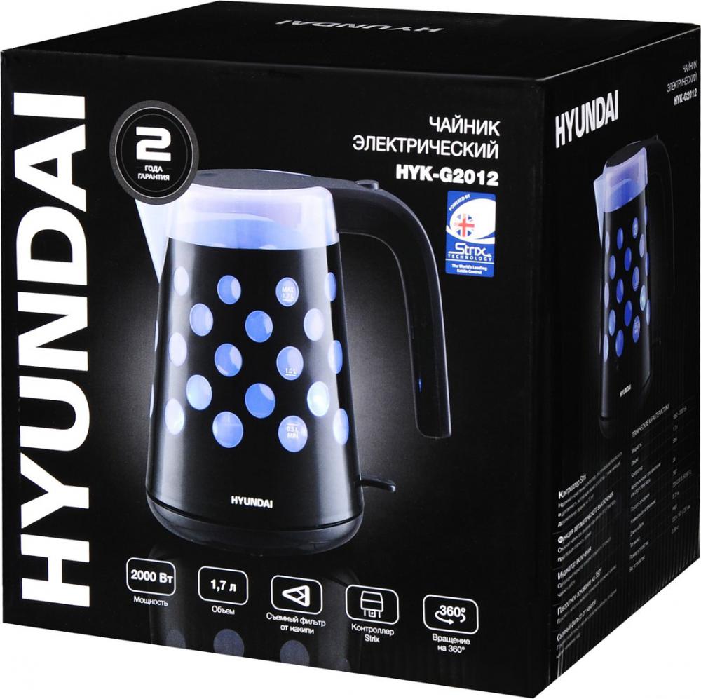 Электрический чайник Hyundai HYK-G2012