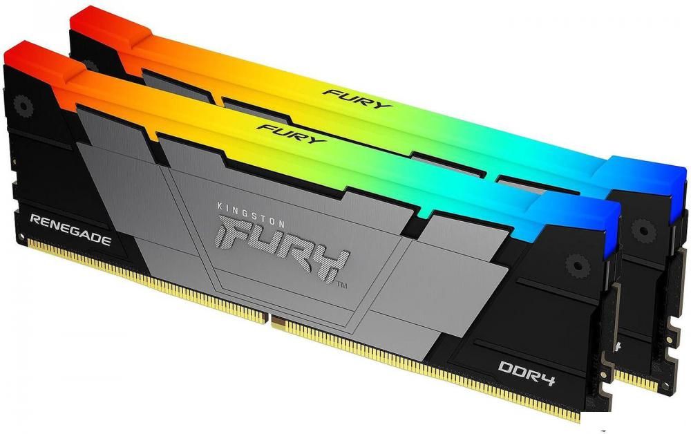 Оперативная память Kingston FURY Renegade RGB 8ГБ DDR4 3600 МГц KF436C16RB2A/8