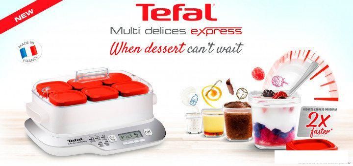 Йогуртница Tefal Multi Delices Express YG660132