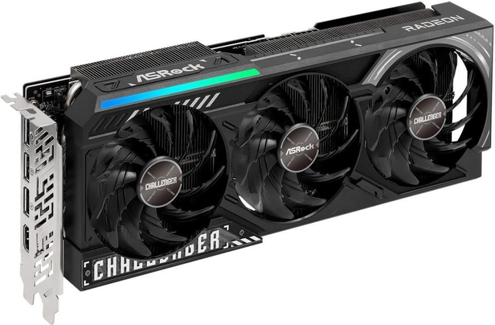 Видеокарта ASRock Radeon RX 9070 XT Challenger 16GB RX9070XT CL 16G