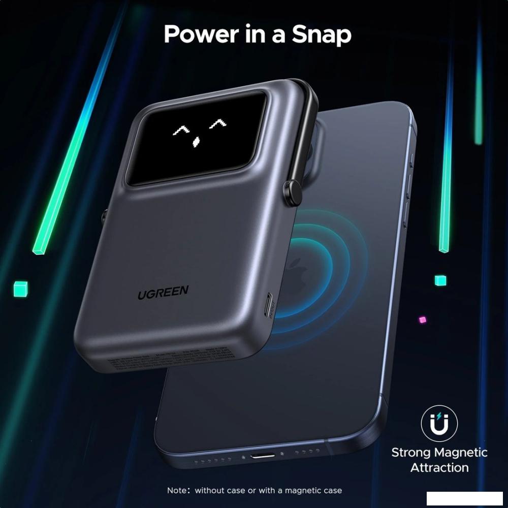 Внешний аккумулятор Ugreen PB572 10000mAh (серый)