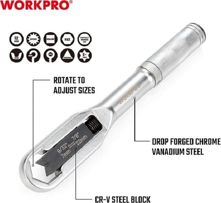 Ключ разводной Workpro WP272015