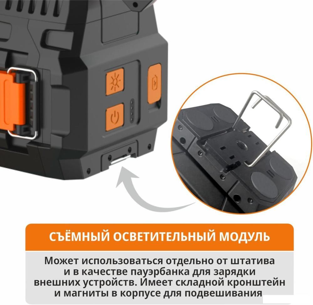 Фонарь MaxPiler MTWL-04 (18B, без АКБ)