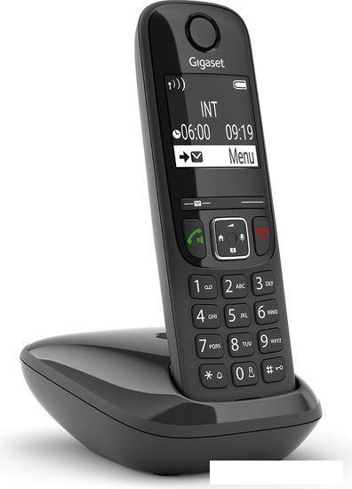Радиотелефон Gigaset AS690 RUS SYS (черный)