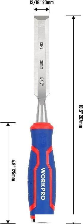 Стамеска Workpro WP243009