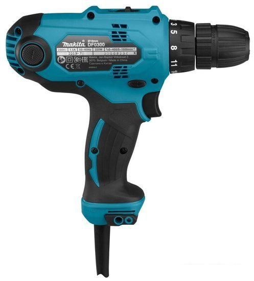 Дрель-шуруповерт Makita DF0300X1 (с отверткой)