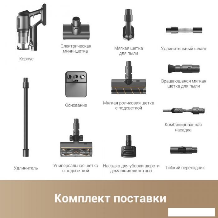 Пылесос Dreame Cordless Vacuum Cleaner Z30 VZV17A (евровилка)