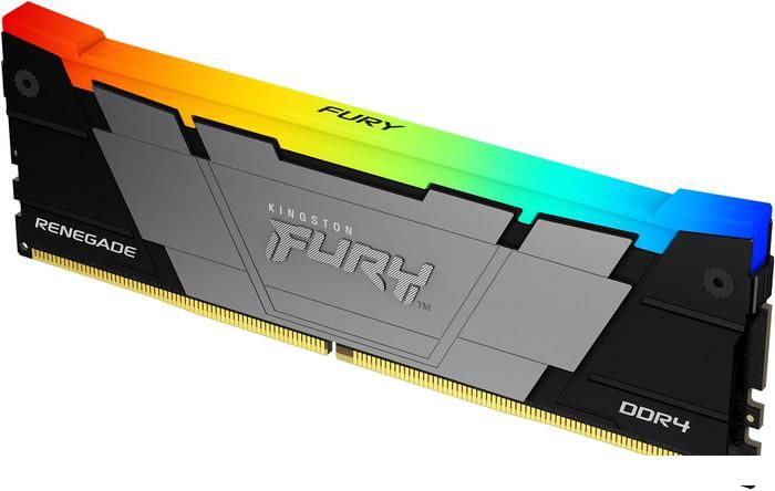 Оперативная память Kingston FURY Renegade RGB 8ГБ DDR4 3200МГц KF432C16RB2A/8