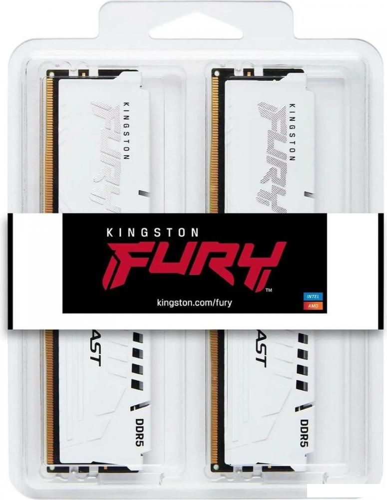 Оперативная память Kingston FURY Beast 2x16ГБ DDR5 5200 МГц KF552C40BWK2-32