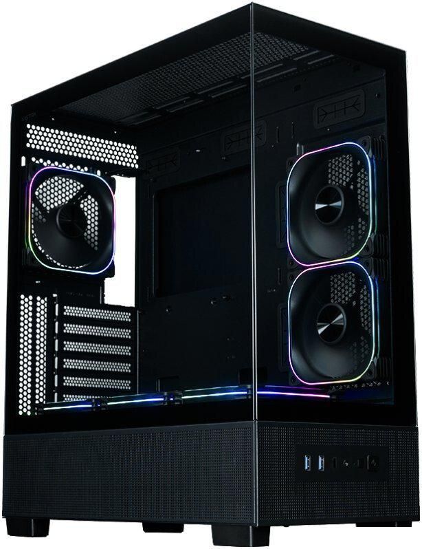 Корпус XASTRA Q500 6ARGB-FG-C10-UC (черный)