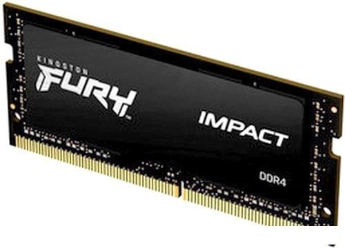 Оперативная память Kingston FURY Impact 16GB DDR4 SODIMM PC4-25600 KF432S20IB/16