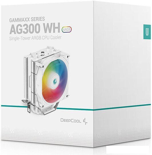Кулер для процессора DeepCool AG300 WH ARGB R-AG300-WHAMMN-G