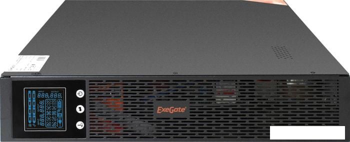 Источник бесперебойного питания ExeGate SinePower UHB-2000.LCD.AVR.C13.RJ.USB.2U
