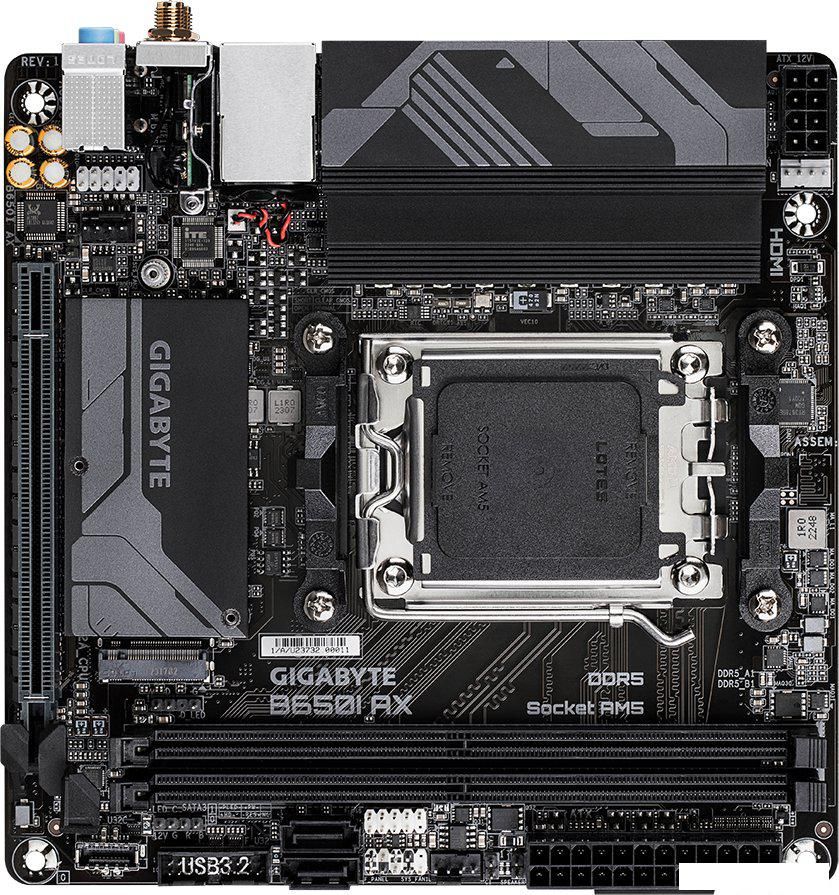 Материнская плата Gigabyte B650I AX (rev. 1.0)