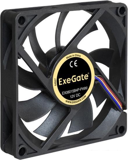 Вентилятор для корпуса ExeGate EX08015B4P-PWM EX288924RUS