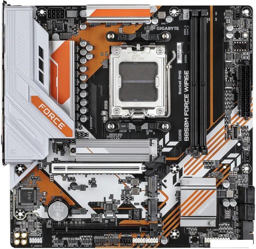 Материнская плата Gigabyte B850M Force WiFi6E (rev. 1.0)