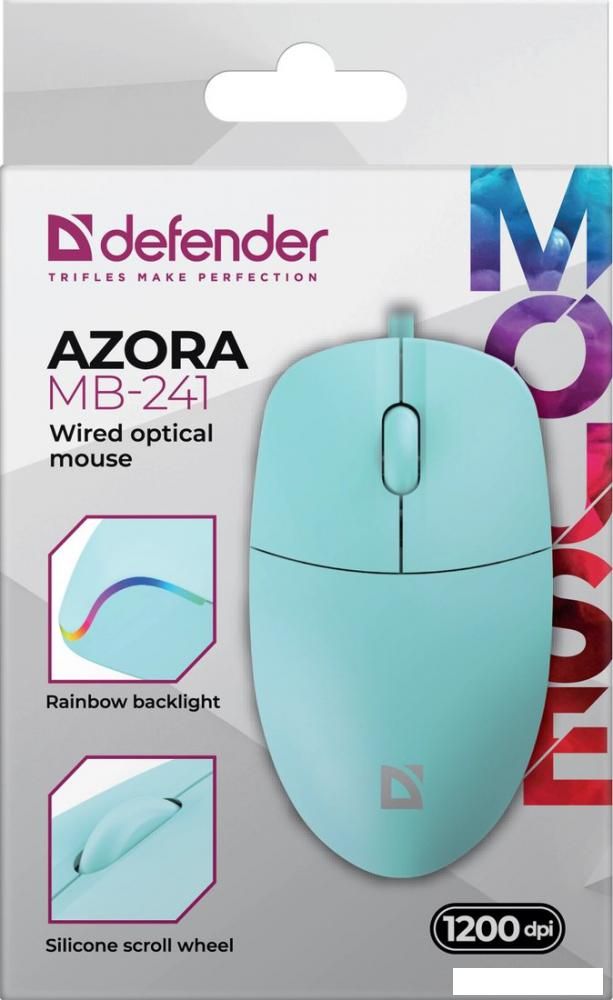 Мышь Defender Azora MB-241 (мятный)