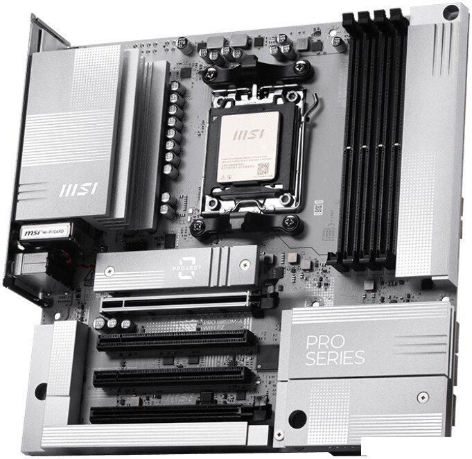 Материнские платы MSI Pro B850M-A WiFi PZ