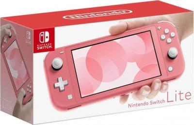 Игровая приставка Nintendo Switch Lite (розовый)