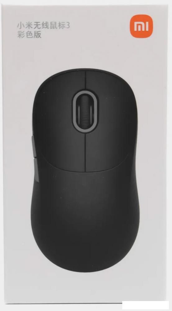 Мышь Xiaomi Wireless Mouse 3 XMWXSB03YM (темно-серый, китайская версия)