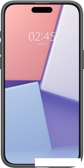 Чехол для телефона Spigen Thin Fit для iPhone 15 Pro Max ACS06544 (черный)