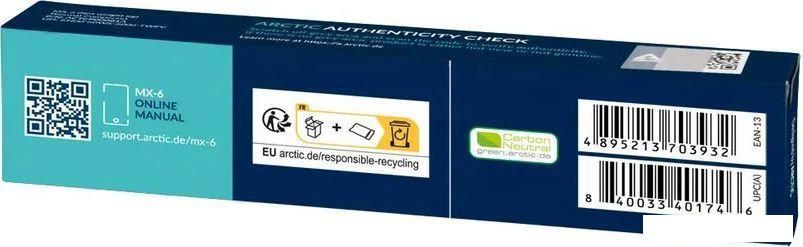 Термопаста Arctic MX-6 ACTCP00081A (8 г)