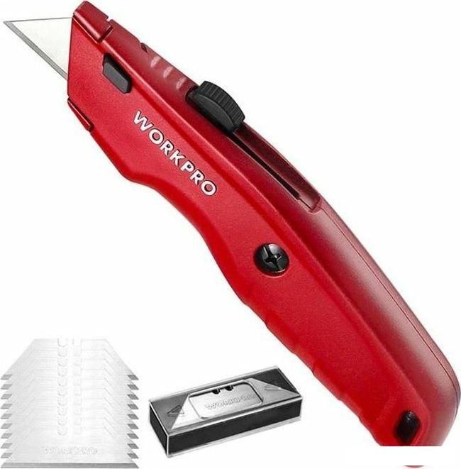 Нож строительный Workpro WP213017