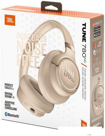 Наушники JBL Tune 780NC (бежевый)