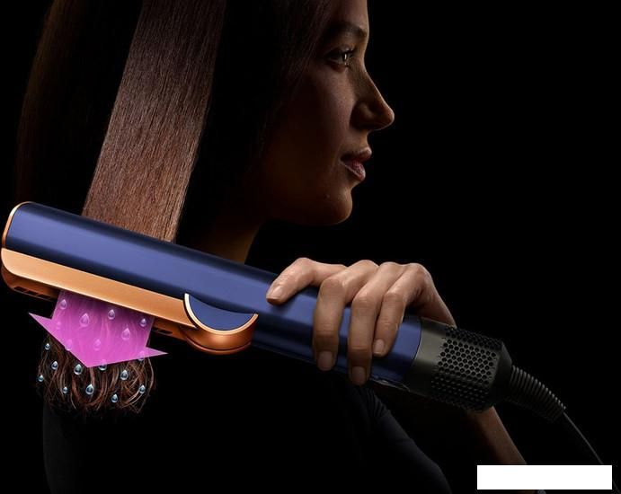Выпрямитель Dyson Airstrait (с переходником на евровилку, берлинская лазурь/медный)