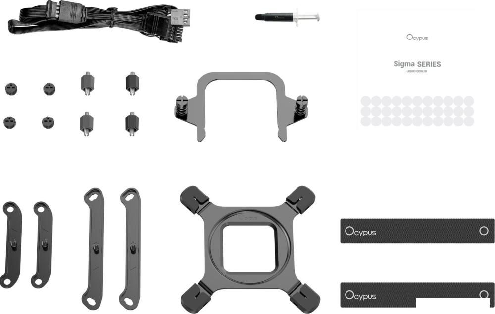 Система жидкостного охлаждения для процессора Ocypus Sigma L24 BK ARGB Sigma-L24-BK2AAWWN00X-GL