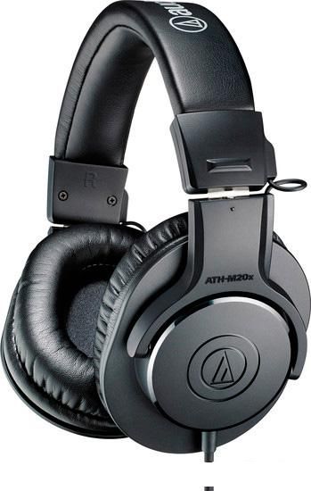 Наушники Audio-Technica ATH-M20x (черный)