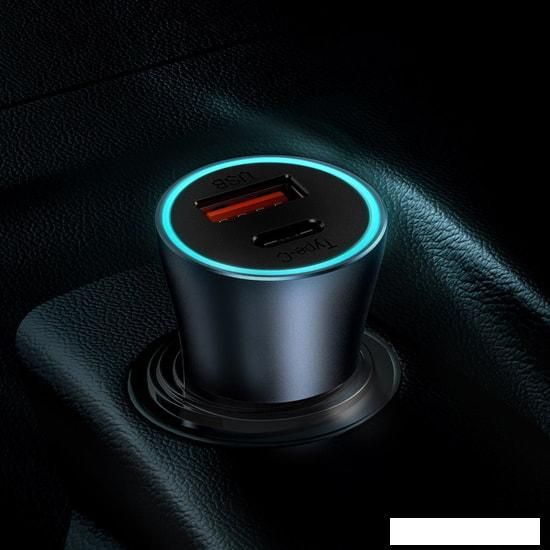 Автомобильное зарядное Baseus TZCCJD-0G